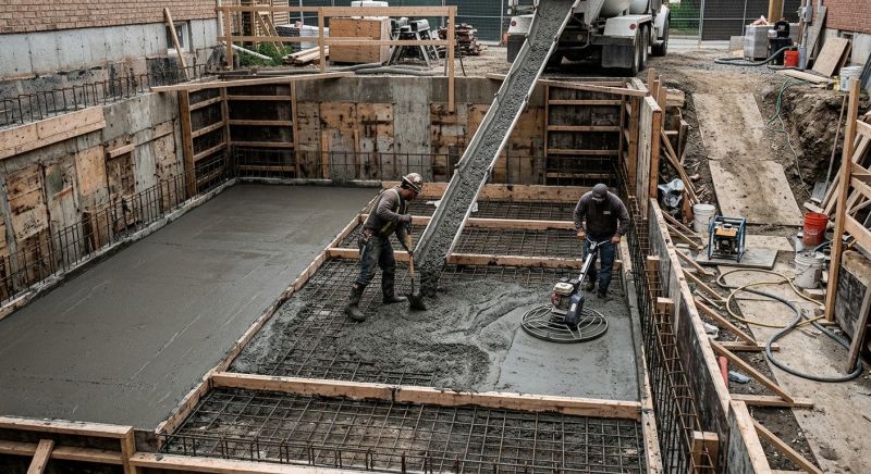 Basement Concrete Installation in Lecanto, FL