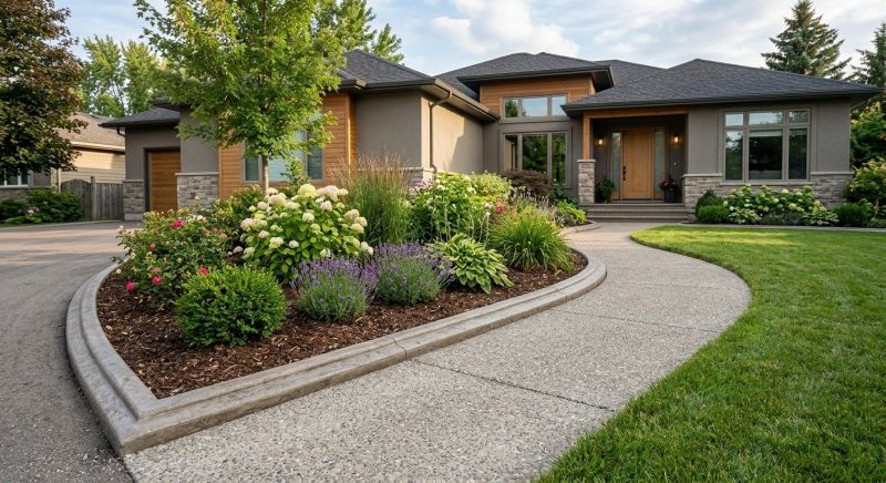Cement Edging Installation in Citrus County, FL