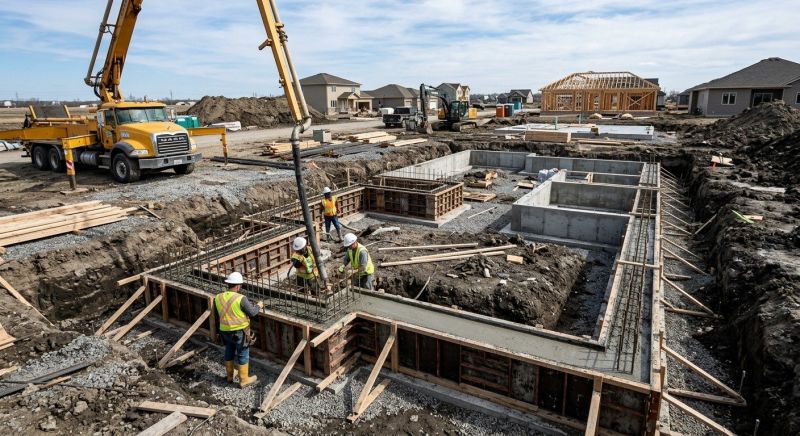 Cement Foundation Installation in Citrus County, FL