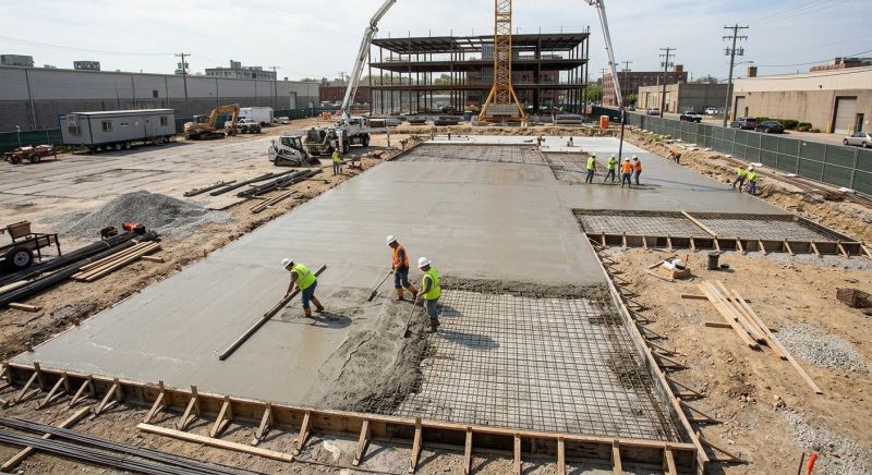 Commercial Slab Construction in Dunnellon, FL