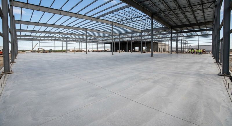 Commercial Slab Installation in Crystal River, FL