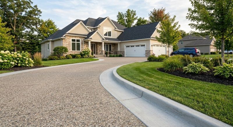 Concrete Driveway Curbing in Citrus County, FL