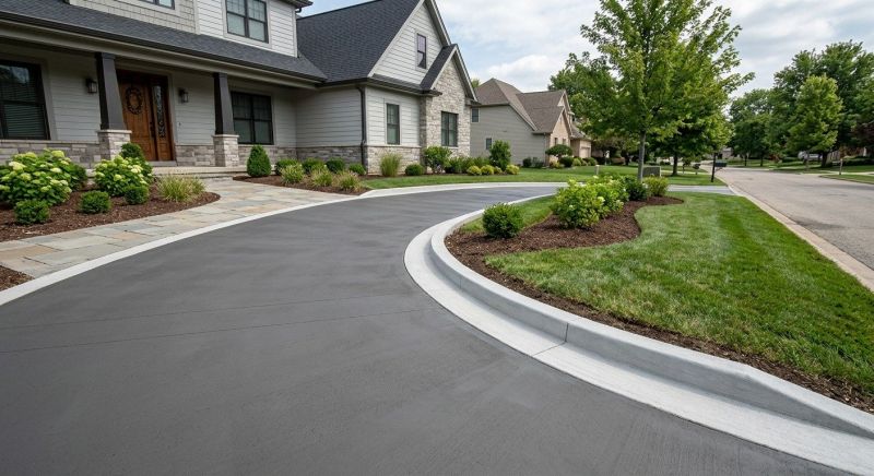 Concrete Driveway Edging in Citrus County, FL