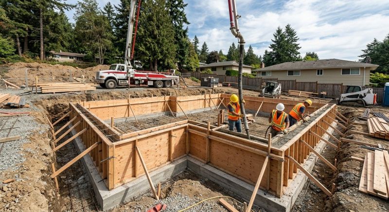 Concrete Foundation Installation in Floral City, FL