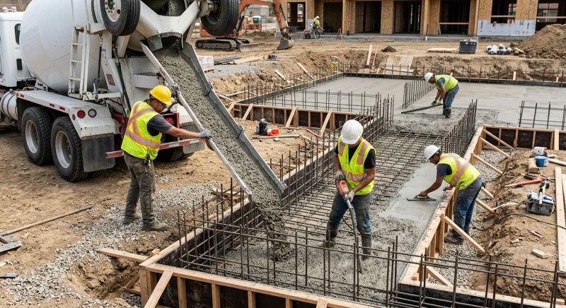Concrete Foundation Pouring in Citrus County, FL