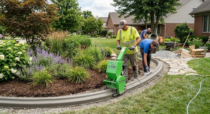Driveway Edging Installation in Morriston, FL