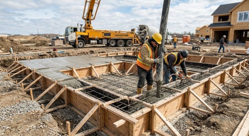 Foundation Construction in Beverly Hills, FL