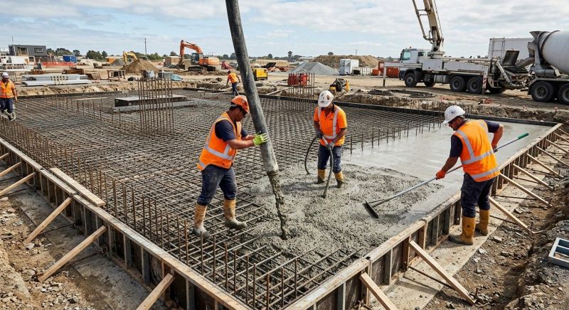 Foundation Wall Pouring in Morriston, FL